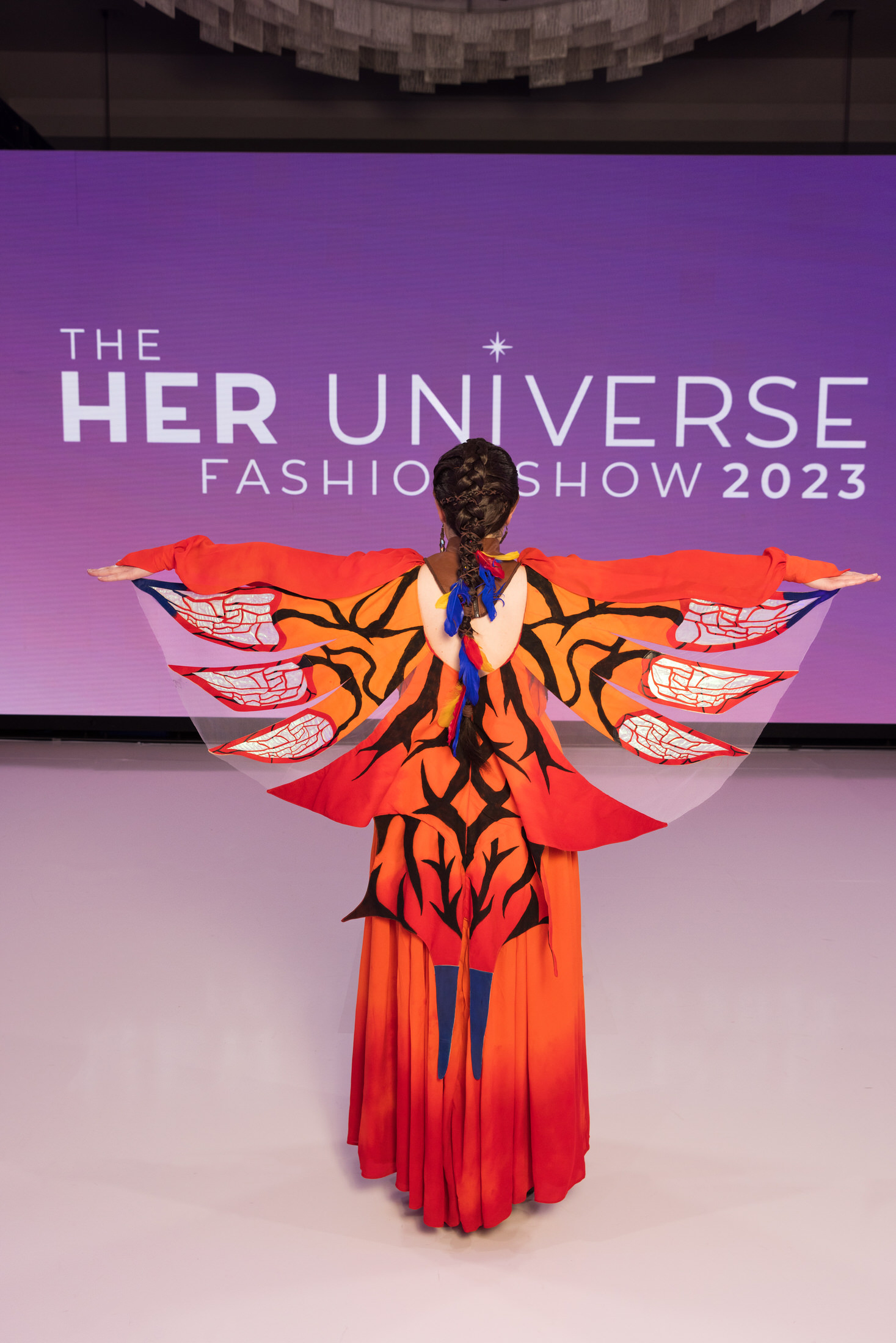 Her Universe Fashion Show back portrait