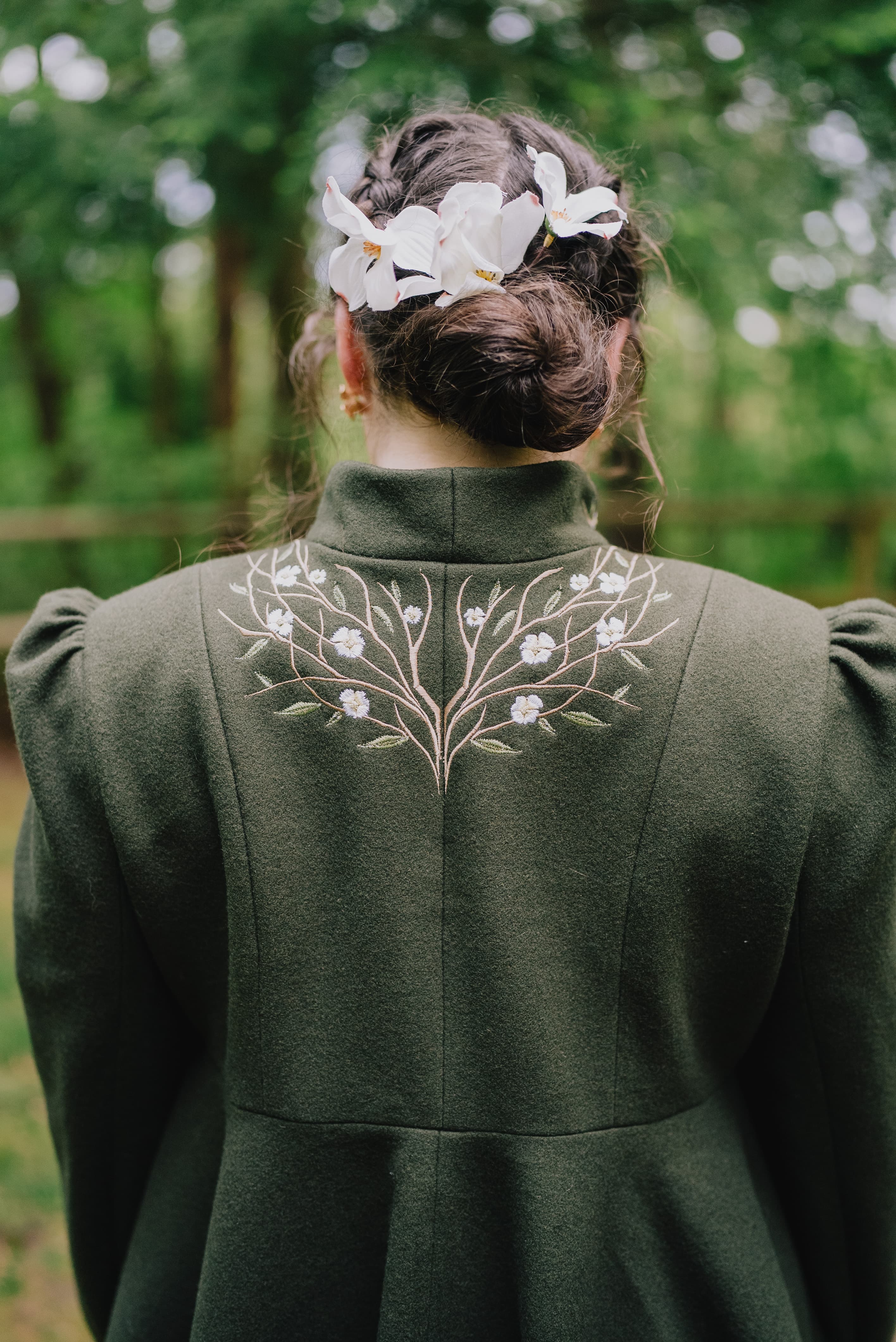 Embroidered Coat full length