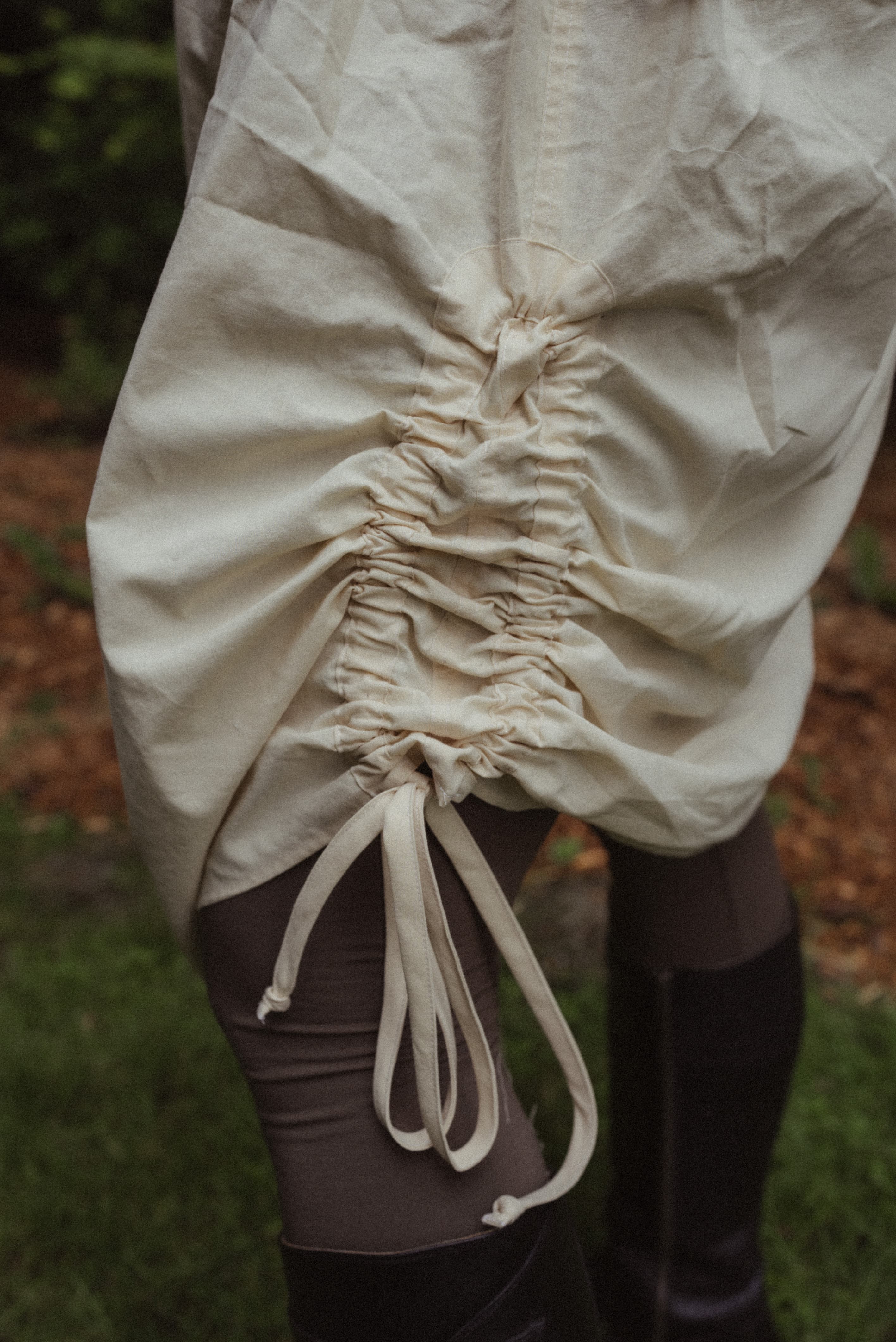 Shirtdress back