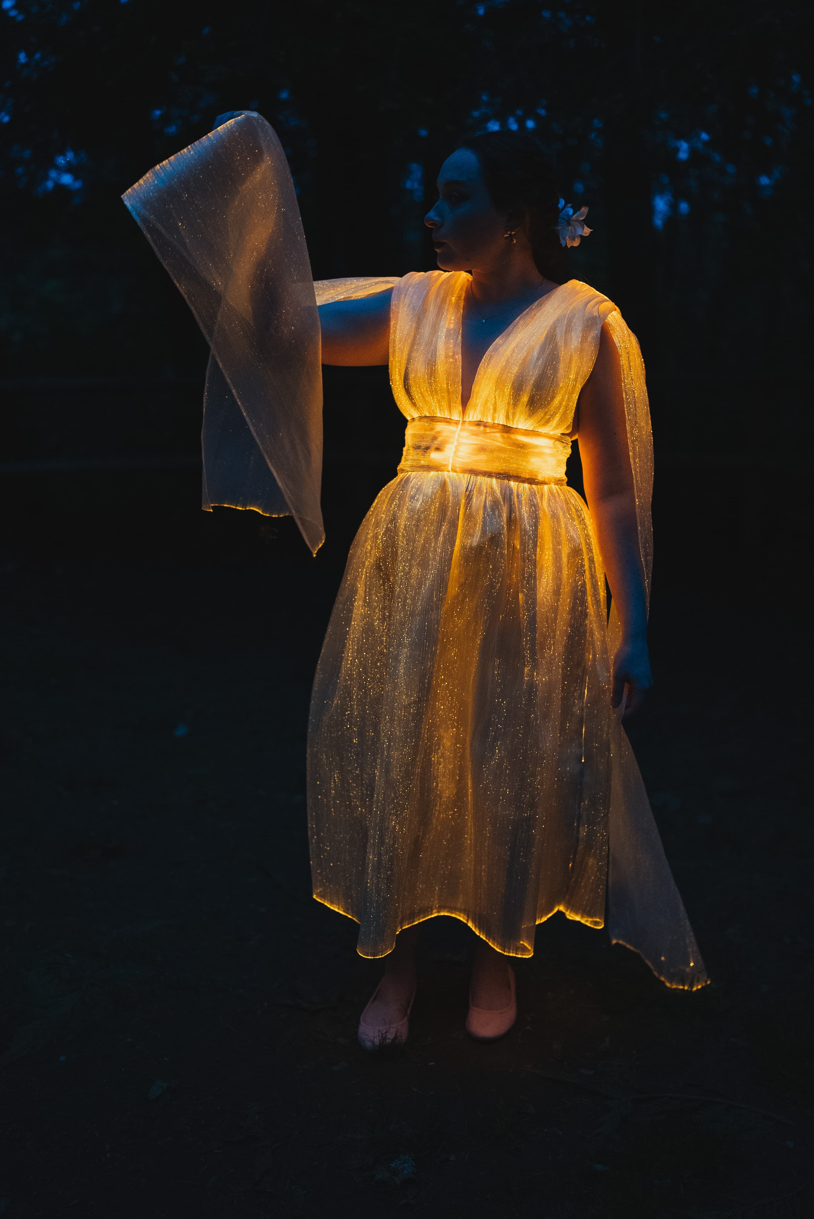 Fiber Optic Dress full