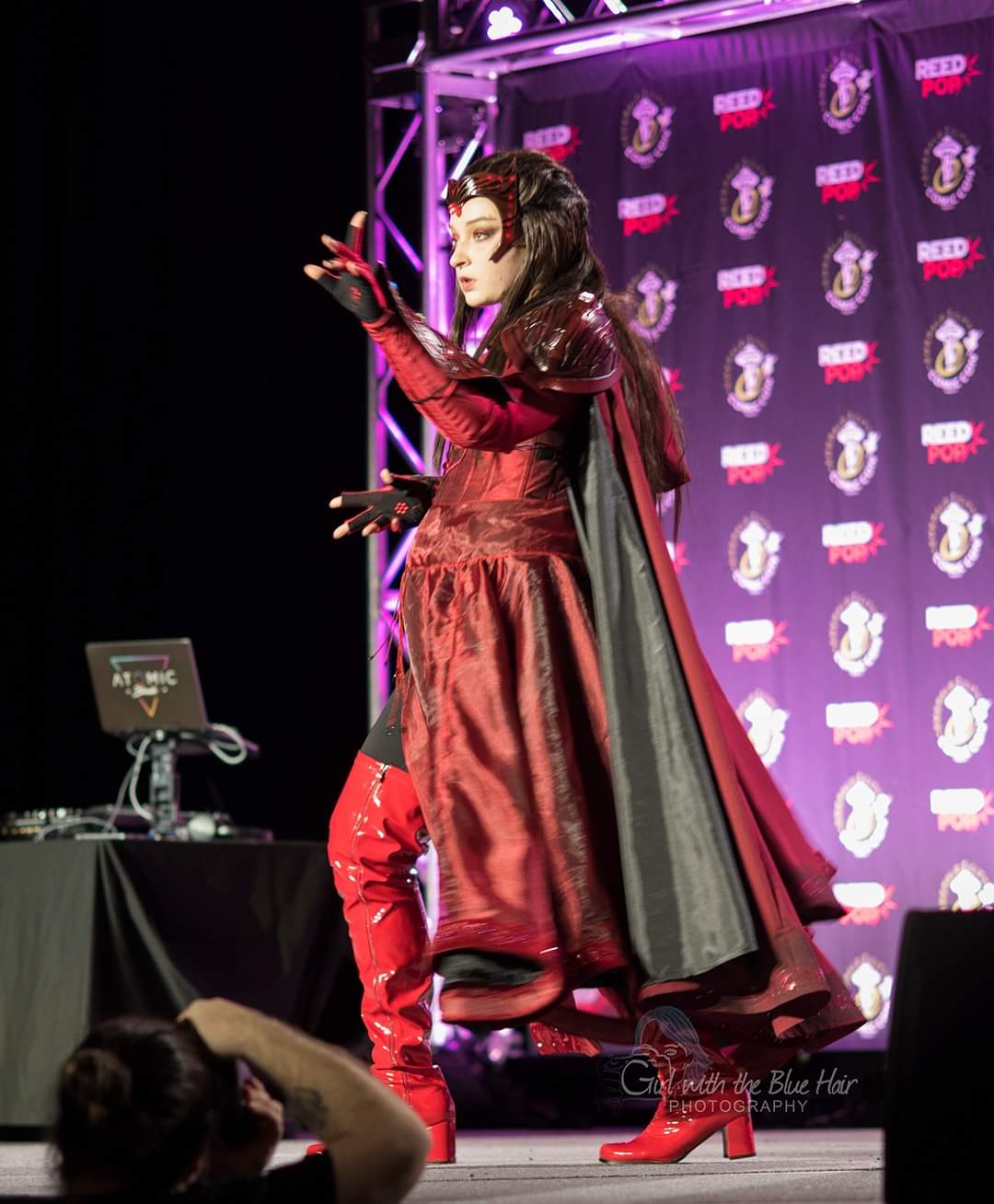 Scarlett Witch corset detail