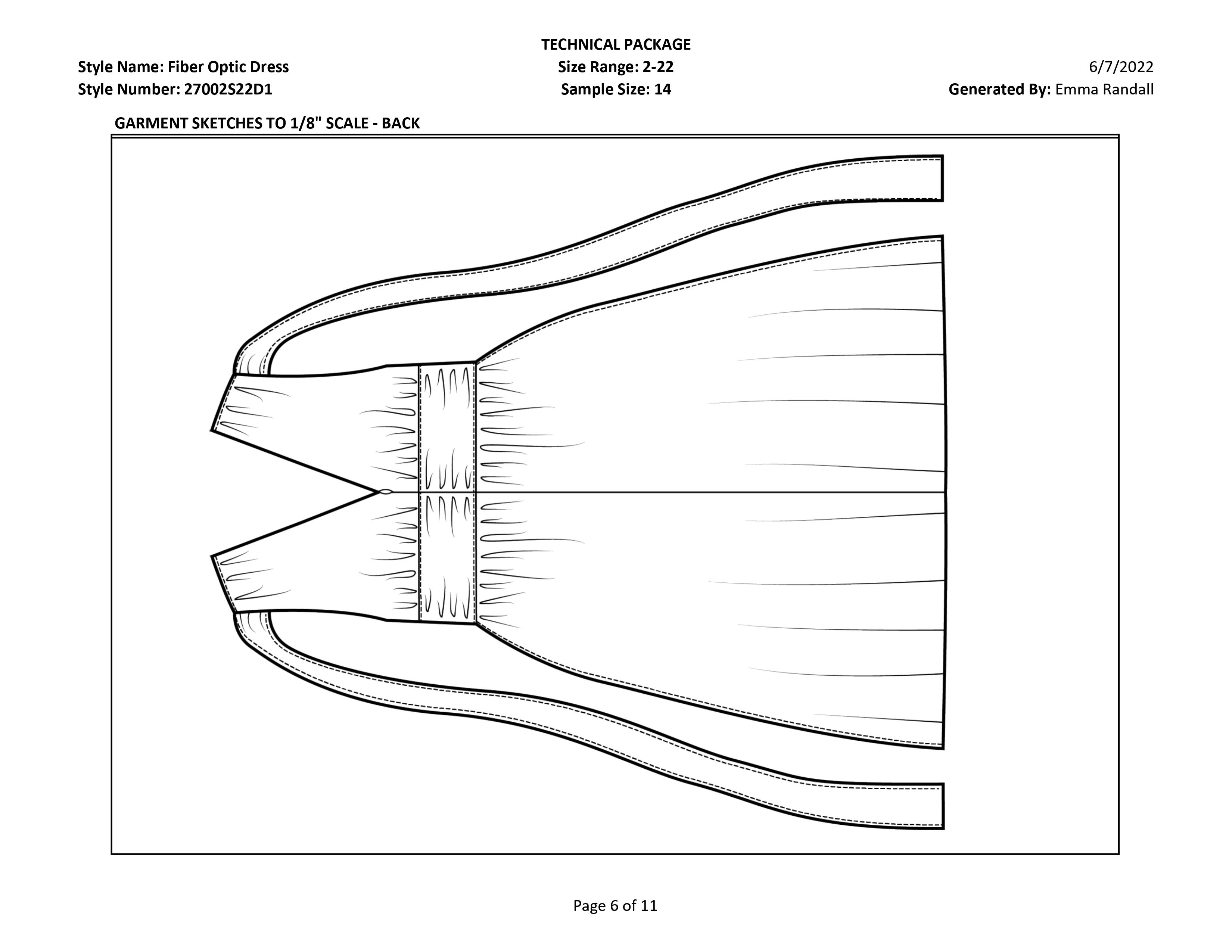 Fiber Optic Dress tech pack page 6